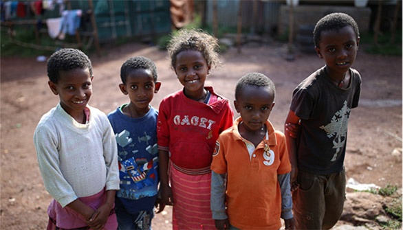 Caring for the Ethiopian orphanage